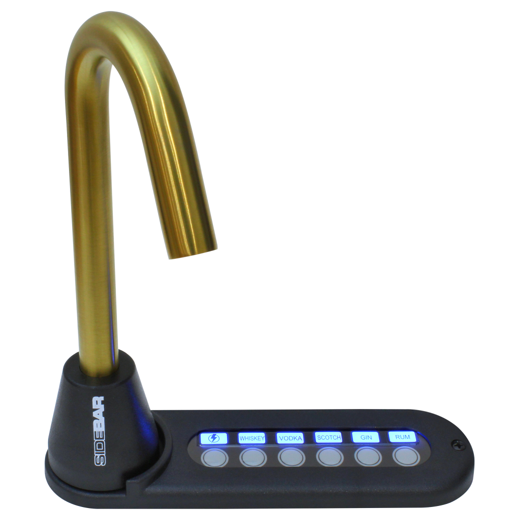 BLACK BASE, BRASS SPOUT 6880H